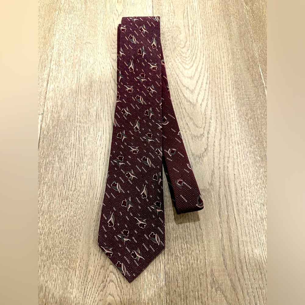 Per Spook tie men Paris 100% silk